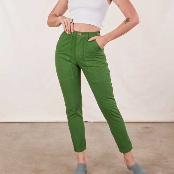 Big Bud Press Pants - Big Bud Press Pencil Pants - Lawn Green - Small